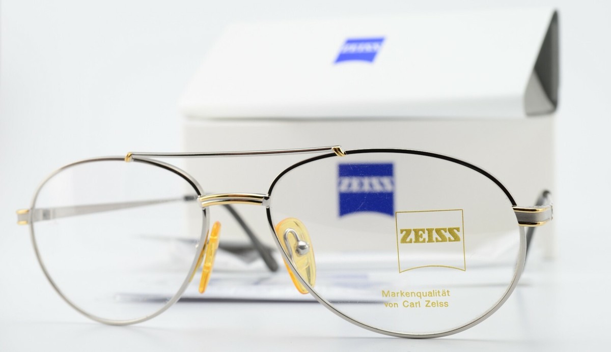 Zeiss Glasses Frame Mod. 5607 5100 56-16 140 Pilot Metal 90s