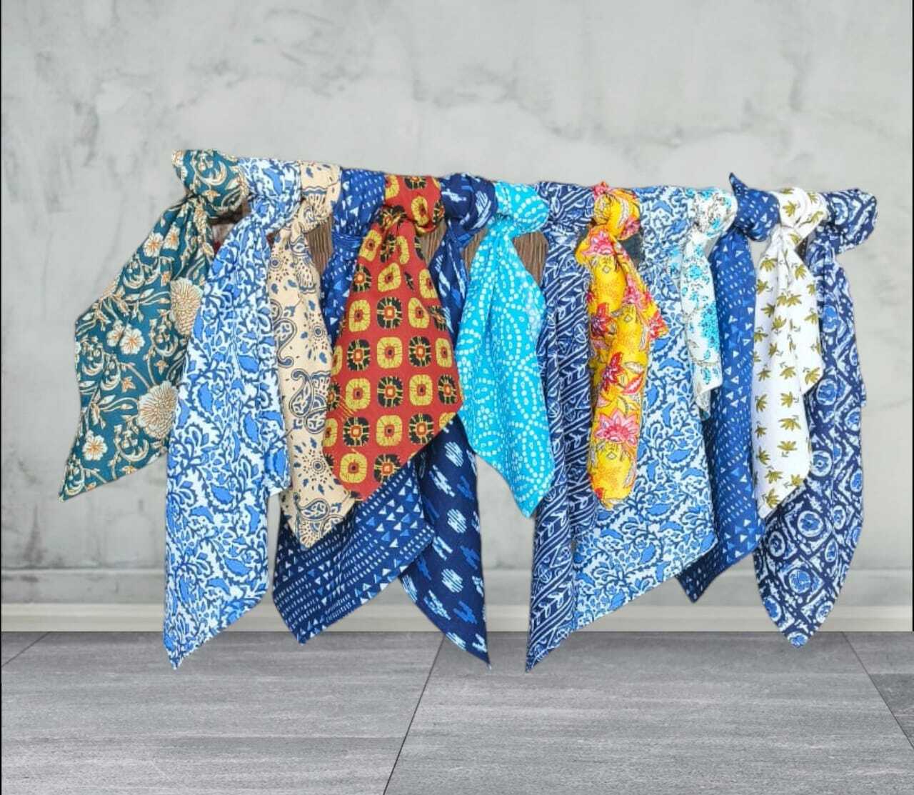 Mix and Match Napkins Indian Cotton Eco/Earth Friendly Cocktail Cloth