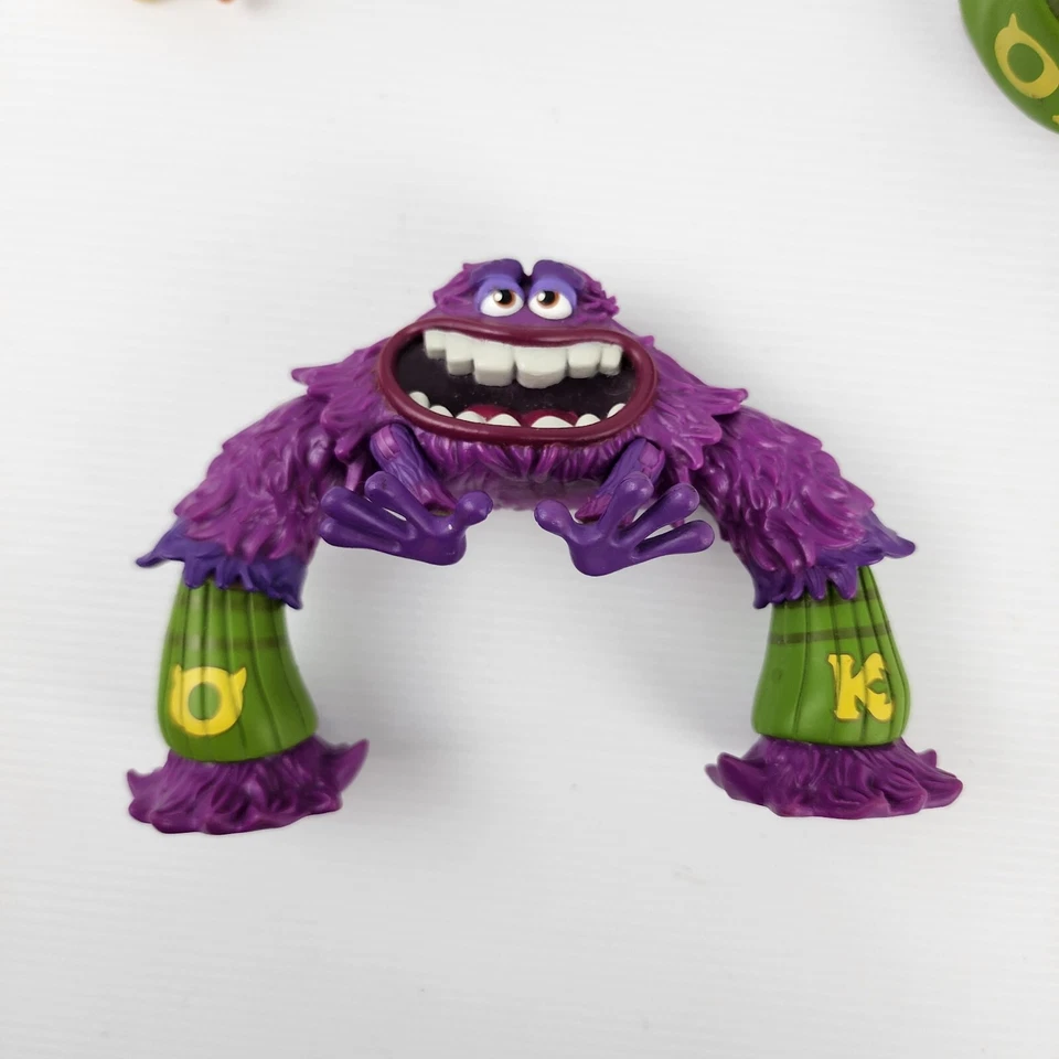 Lote de enfeites de bolo estatueta Monsters Inc University boneco brinquedo Disney Pixar - Imagem 4 de 4