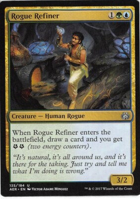 Rogue Refiner *Uncommon* Magic MtG x1 Aether Revolt