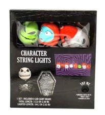 The Nightmare Before Christmas Character Musical LED String Lights 8 Heads
