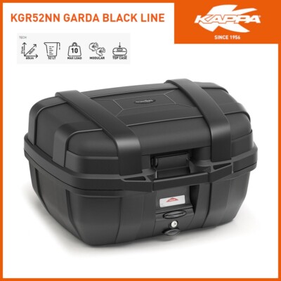 Kappa KGR46 Garda Koffer – 46 Liter, Aluminium-Cover, Für Motorrad Als Topcase Oder Seitenkoffer