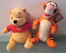 Lot plush Winnie the Pooh  Tigger Fisher Price 11.81"/11.02"