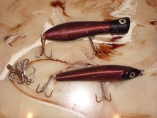 2- Yo-Zuri Rattlin 6" & 5-1/2" Crankbait Plugs w/ 4 Treble Hooks