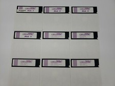 Corel Draw Software Lot of 9 - 5.25 Floppy Disks Graphics Demo Clipart Libraries