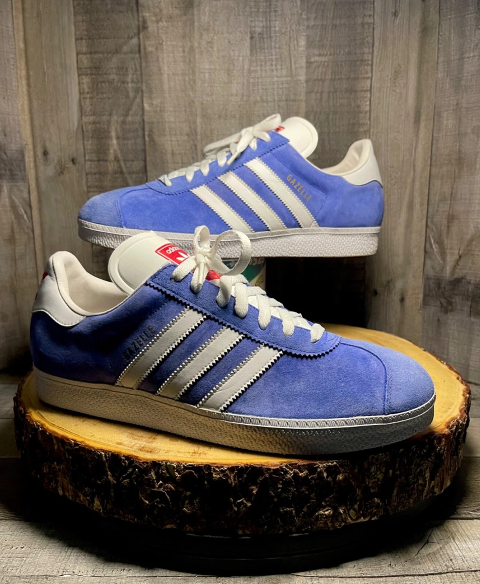 royal blue adidas gazelle men's