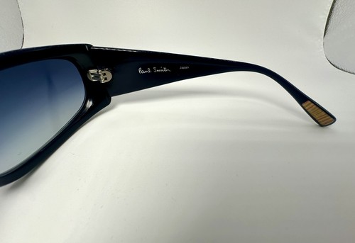 NUEVO AUTÉNTICO PAUL SMITH PS-370 NVYWHT AZUL OSCURO DEGRADADO GAFAS DE SOL - Imagen 5 de 6