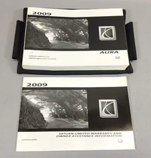 2009 Saturn Aura Factory Original Glovebox Owners Manual Book Portfolio