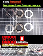 Poor Mans Power Steering 1" Kit Fits MANY Brands Garden Tractors & Mowers PMPS