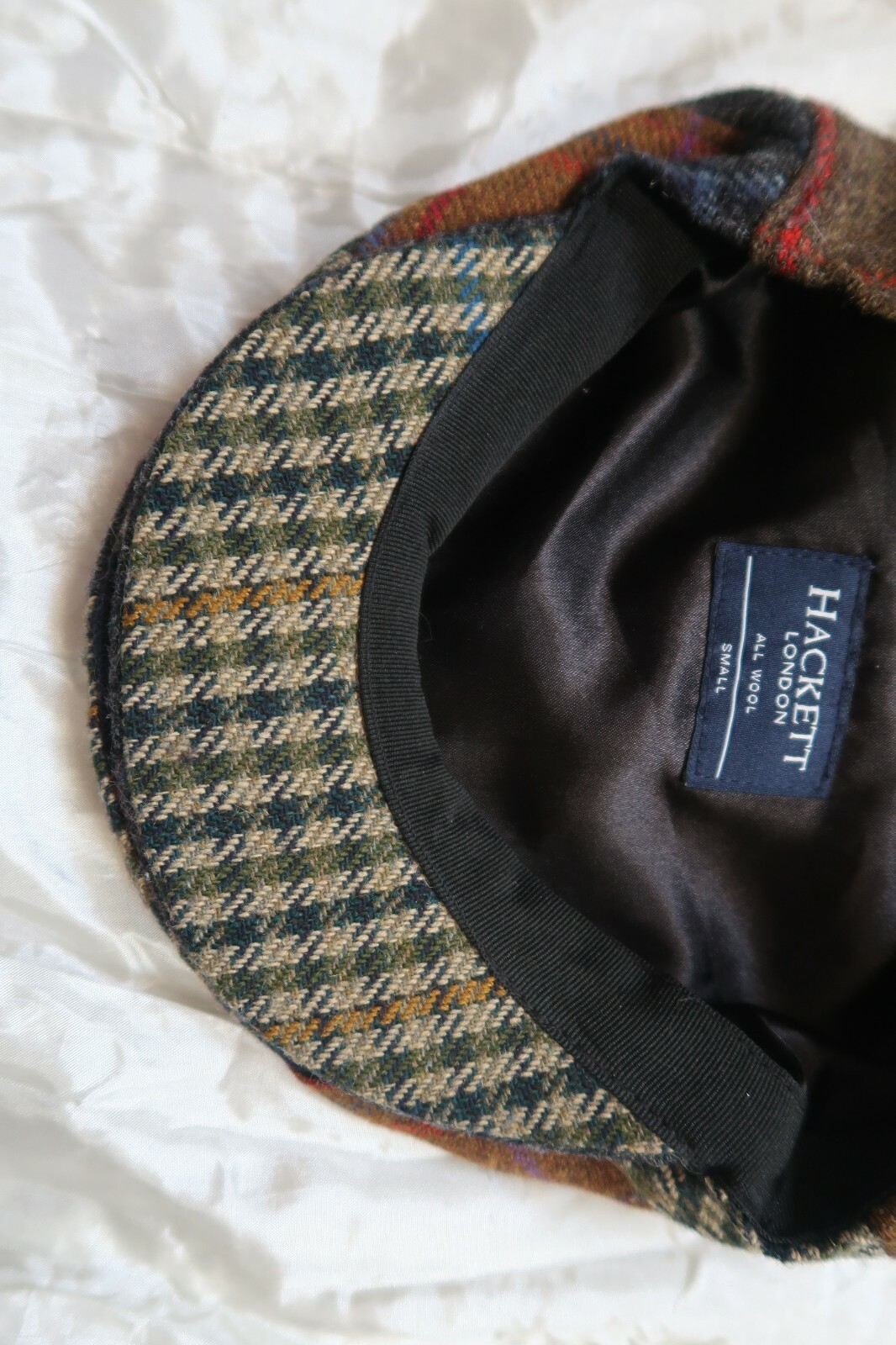 Hackett Tweed Flat Cap patchwork Size S - image 4