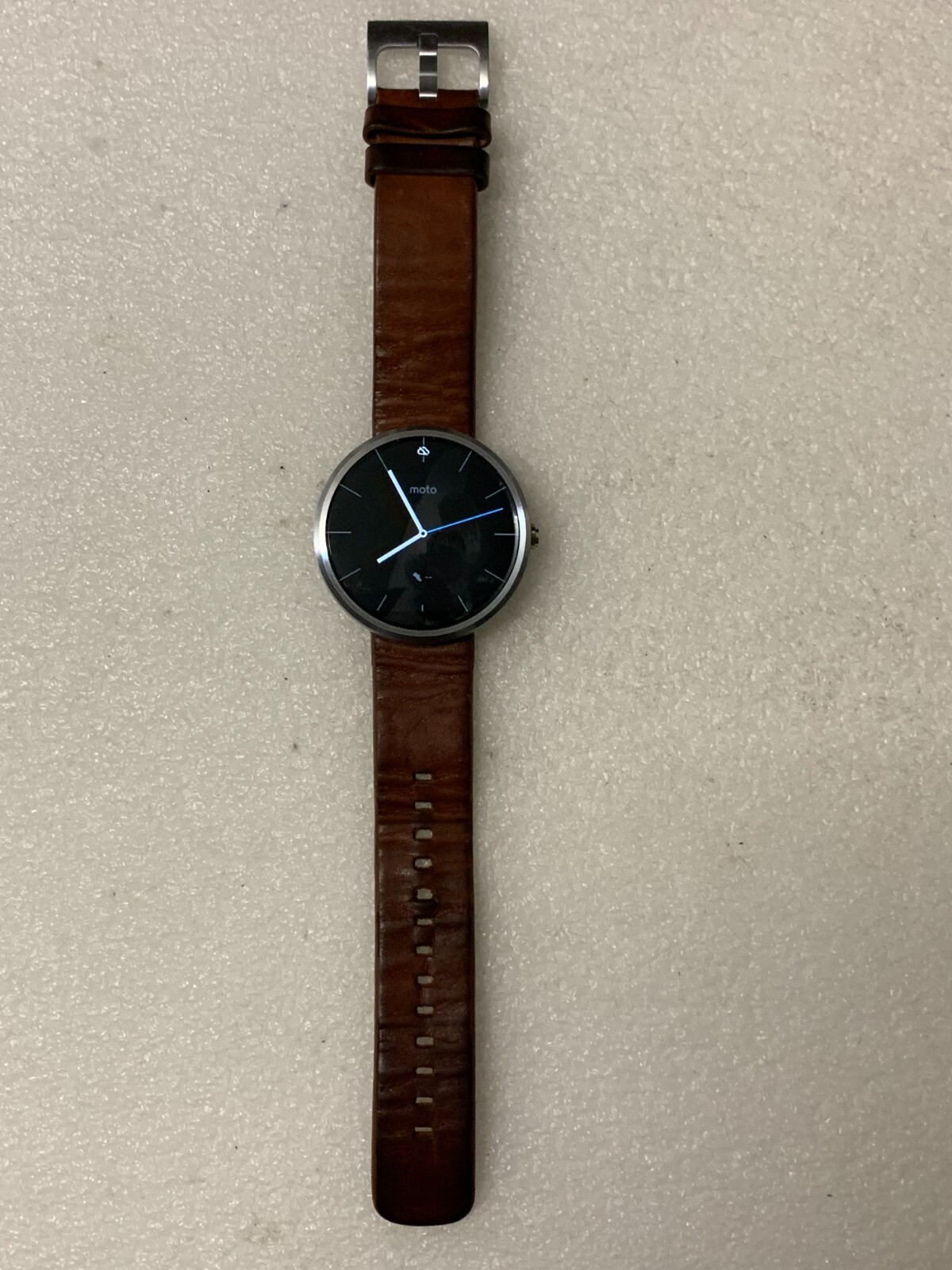 Motorola Moto Smart Watch 316L Leather Band eBay