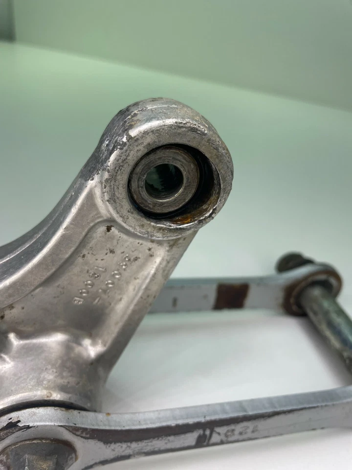 1991 Kawasaki KDX250 KDX 250 OEM REAR SHOCK LINKAGE LINK - Image 4 of 4