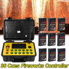 Ship From USA 36 Cues Fireworks Firing System 500M Distance Program