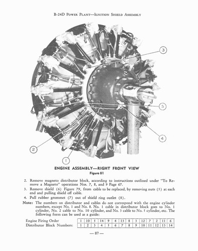 DVD-R 19 PDF B-24 "LIBERATOR" MANUALS WWII CONSOLIDATED VULTEE R-1830 - Picture 5 of 12