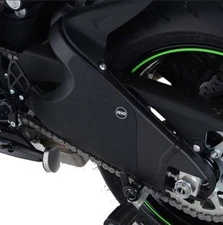 R&G Boot Guard Kit Black (2-Piece Each Side of Swingarm) Kawasaki ZX6-R 2019-24