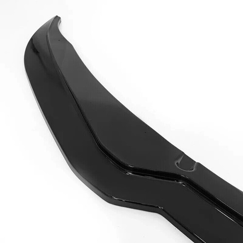 Feengo GLOSS BLACK ABS FRONT BUMPER LIP SPLITTER FOR 2014-2019 CORVETTE C7 Z06 - Picture 13 of 14
