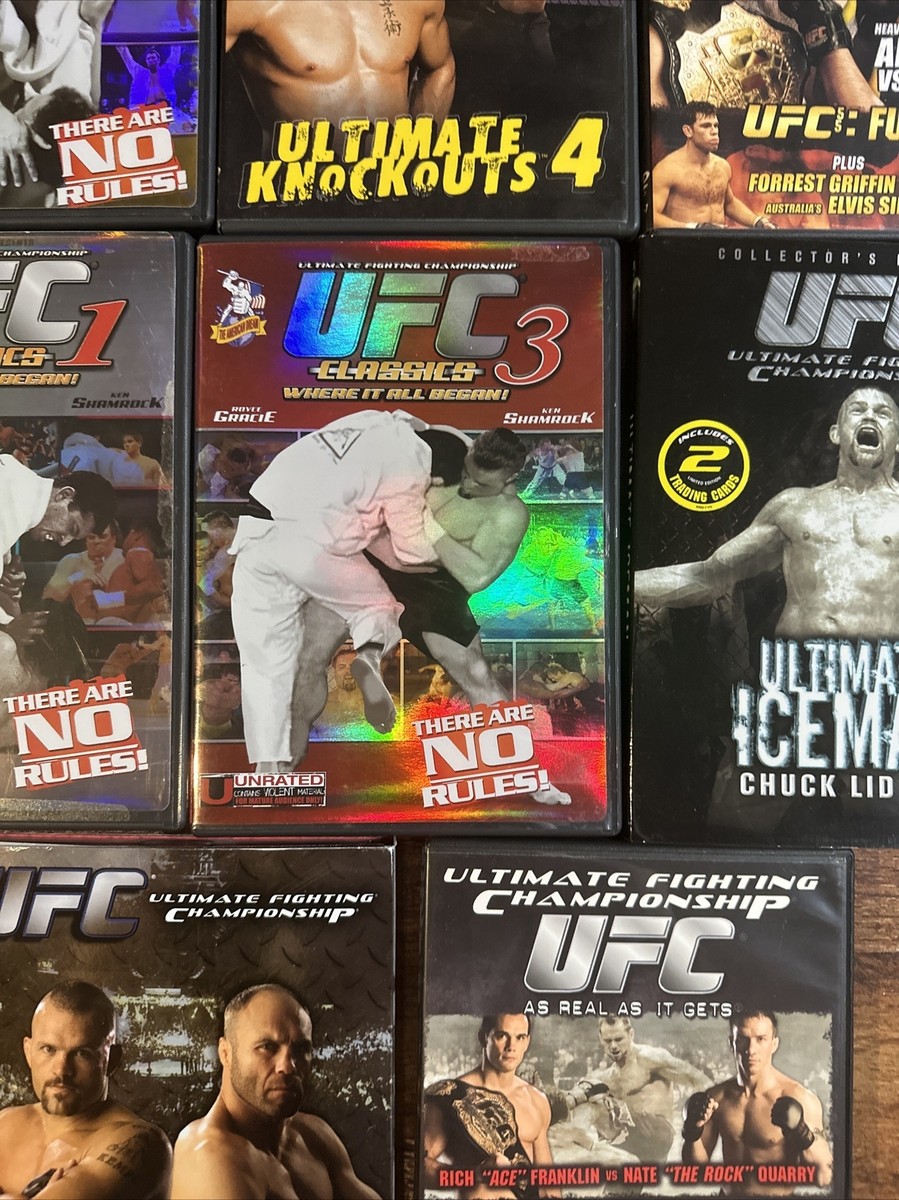 Vintage UFC DVD Lot Of 8 | eBay