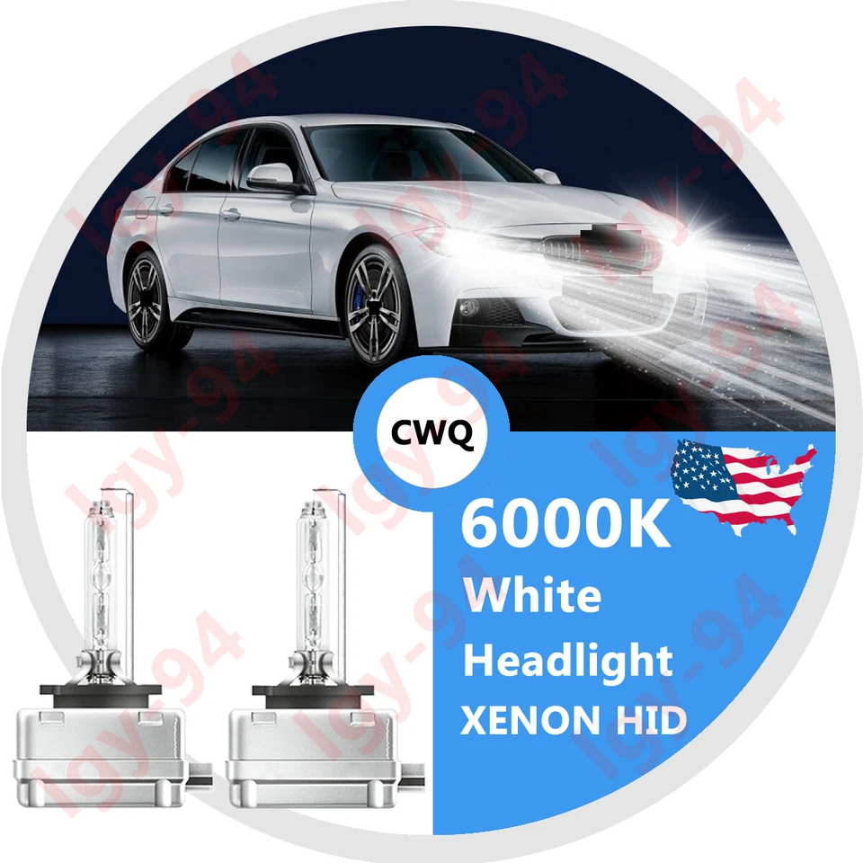 Farol de xenônio lâmpada 35W D1S - Para BMW E90 E92 E93 328i 335i 323i 325Xi - Imagem 2 de 4