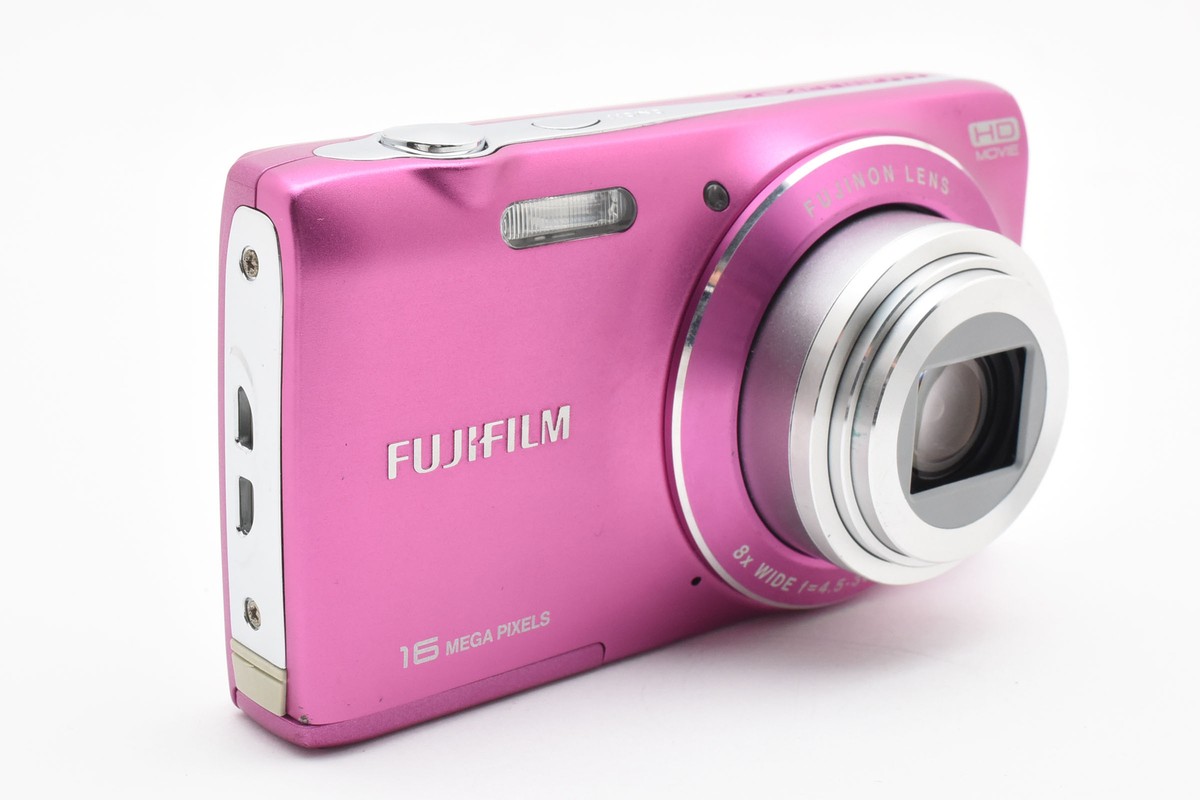 Fujifilm FINEPIX JZ250 ピンク　極美品 外箱なしで値引き FUJIFILM FINEPIX JZ250 16.0MP Digital Camera Pink From JAPAN