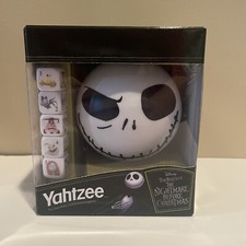 Nightmare Before Christmas Yahtzee Jack Skellington 30 Year Anniversary