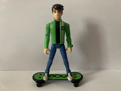 Bandai Ben 10 Alien Force Ben Tennyson with Skateboard UK