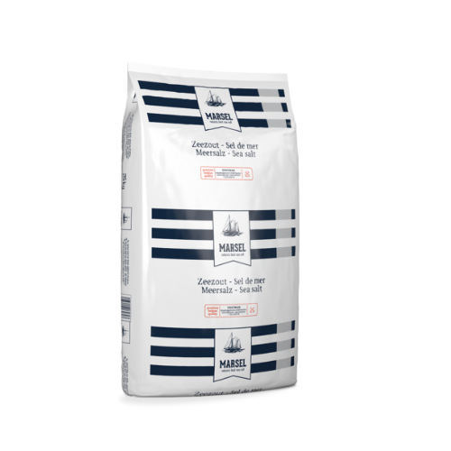Marsel Sea Salt | 0.2-0.8mm Salt Crystals | Fine Sea Salt | 1 x 25kg Bag
