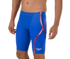 SPEEDO Men's Blue LZR Racer X Fina Approved Drawstring Jammer 992 23 NWT