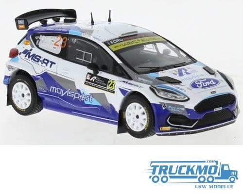 Ixo Models Movisport Rally Acropolis Ford Fiesta R5 Mk Ii 2021 No.23 N. Gry-image