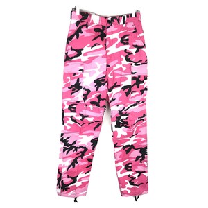 pink camo cargo pants