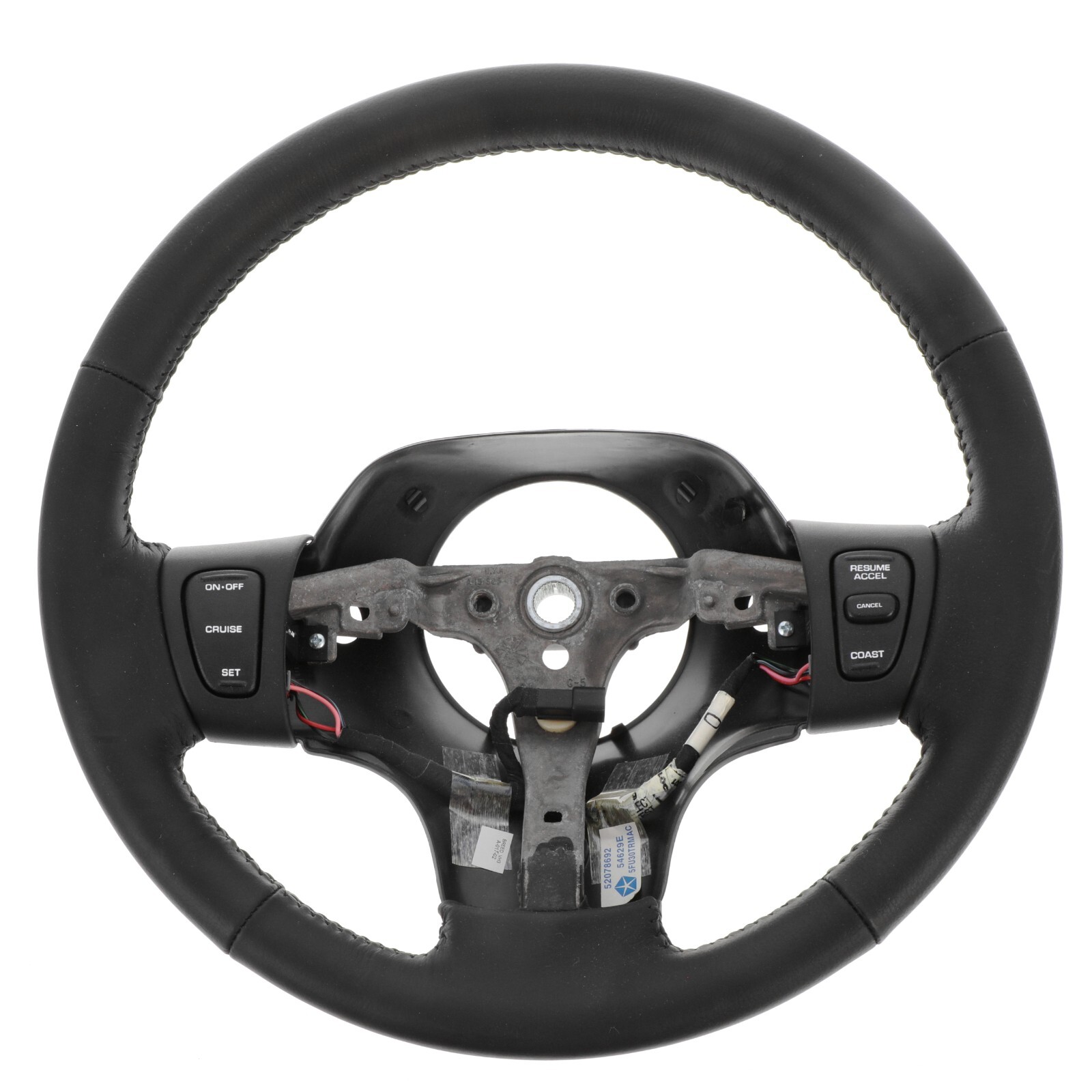 Volante negro para Plymouth Chrysler Prowler 2001-2002 (N/P 5FU301X9AC)