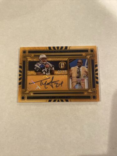 2023 Panini Gold Standard Ty Law Gold Jacket Signatures Auto #d 3/10 Patriots SP - Picture 1 of 2