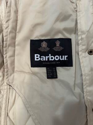 Barbour Summer Beadnell Women's Quilted Jacket LQU0519CR51 Cream