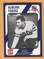 Rex McKissick Auburn Tigers 1989 Card #503 12P