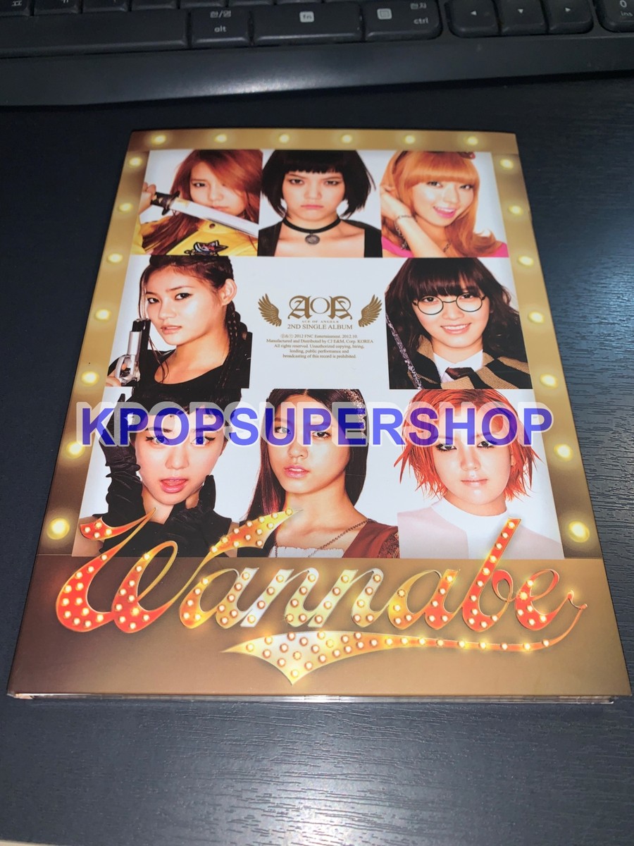 AOA 2nd Single Album Vol. 2 Wanna Be CD Great No Photocard Rare