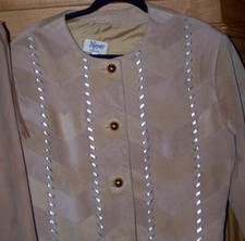 Veloursleder Damenkleider online kaufen