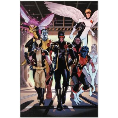 Marvel Comics ''X-Men Annual Legacy'' Limited Edition Art Canvas Numbered