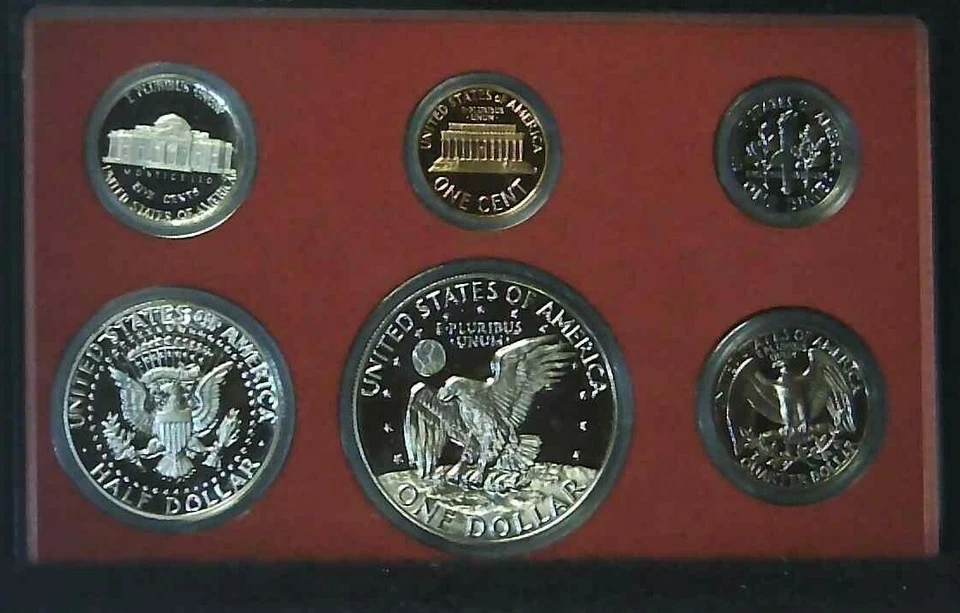 1977-S US Proof Mint Set 6 Coins CLAD 18hta2801 - Image 3 of 3