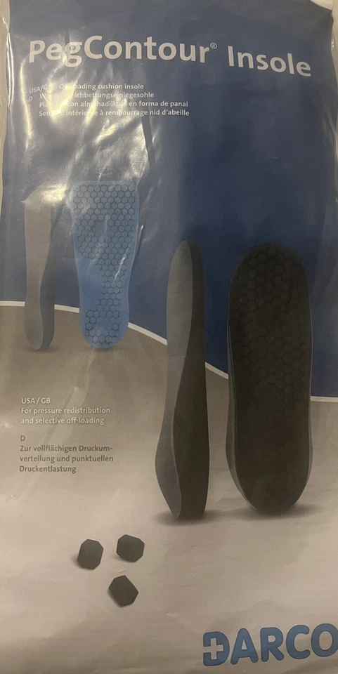 Darco PegContour® Plantilla Cojín Descarga Plantilla Hombre Talla XS 37-38 Izquierda Foto 3 de 4