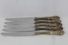 Alvin Chateau Rose 8 7/8" New French Hollow Knife set of 5