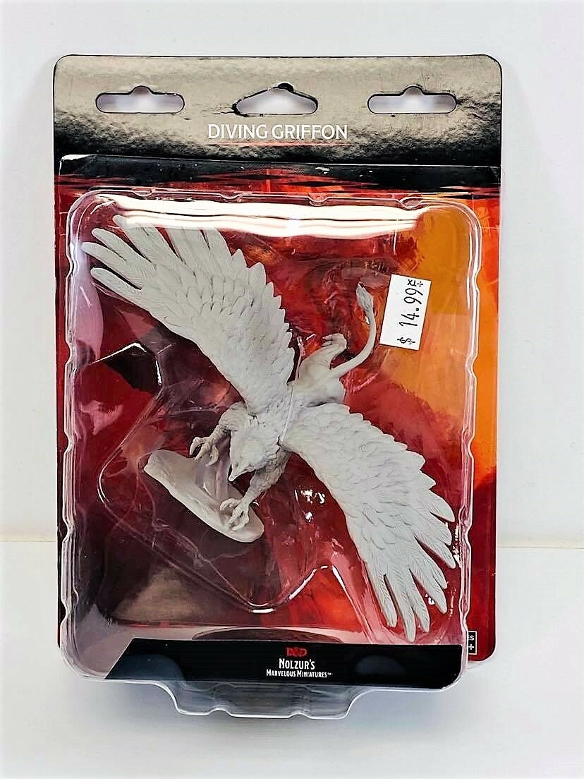 D D Diving Griffon W12 Nolzur S Unpainted Primed Miniature Wizkids For Sale Online Ebay