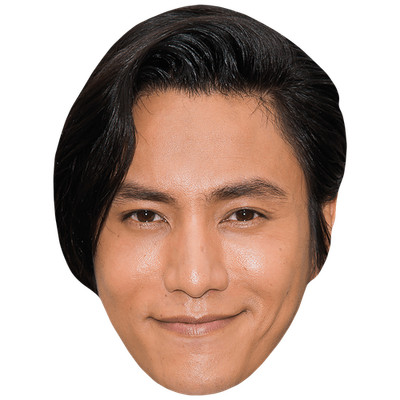 Chen Kun (Smile) Big Head. Larger than life mask.