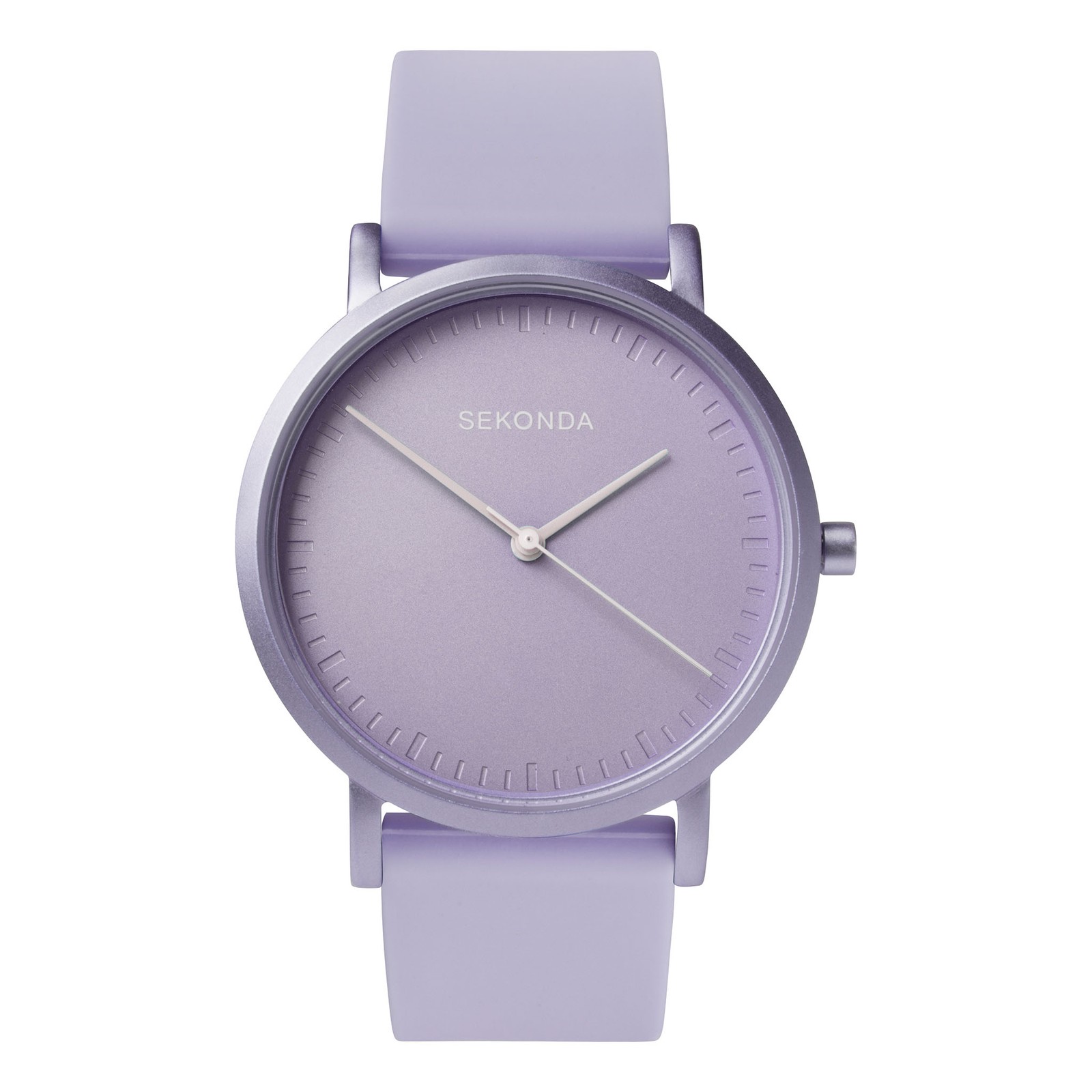 Sekonda Ladies Purple Silicone Strap 36mm Casual Watch 40403
