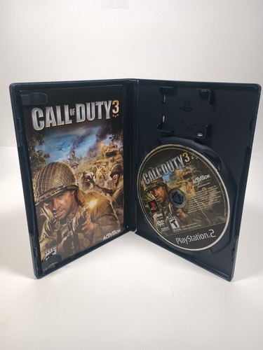 Call of Duty 3 (Sony PlayStation 2, 2006) CIB Tested, Fast Free Shipping. - Picture 3 of 6