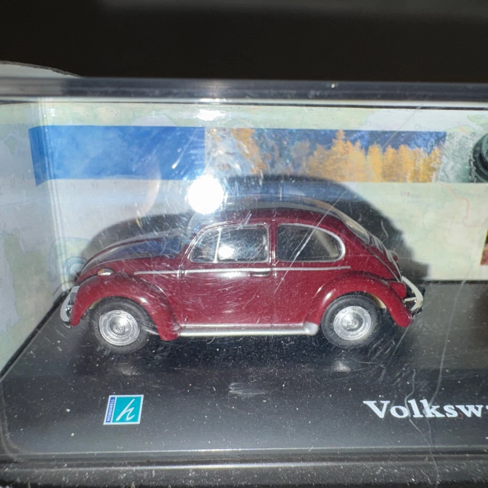 Cararama Volkswagen Beetle con remolque de viaje 2002 artículo # 12806 raro Foto 4 de 4