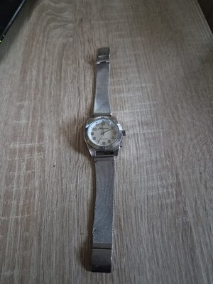 Albatross Armbanduhr Edelstahl Milanaise-Armband Silber Analog