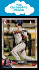 Kole Cottam 2018 Bowman Draft #BD-69 1st Bowman Boston Red Sox Baseball Card