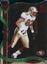 2002 Crown Royale Red #126 J.J. Stokes /525 - FB