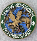 DEA Headquarters Operations Division Financial Investigations Drug Police Coin — photo 4