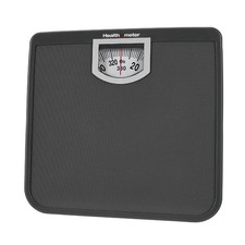 Easy-Read Analog Bathroom Scale, 330 lb Heavy Duty Capacity, Durable Metal