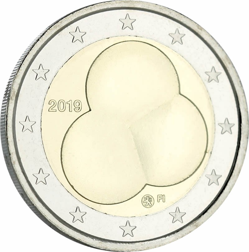 Finlande 2 Euros Commémo. 2019 - 100 ans de la Constitution